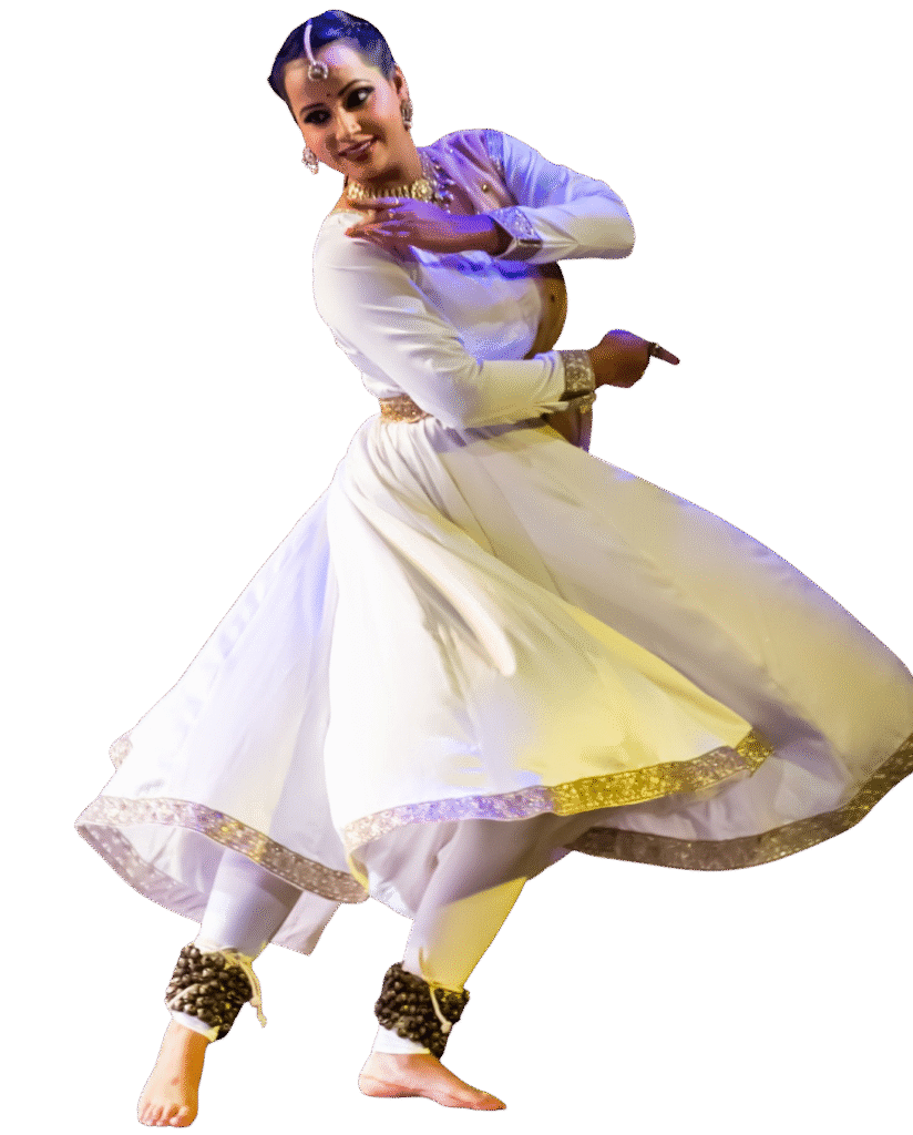 Sakshi Tiwari- founder of Nrityagaman Dance academy performing kathak